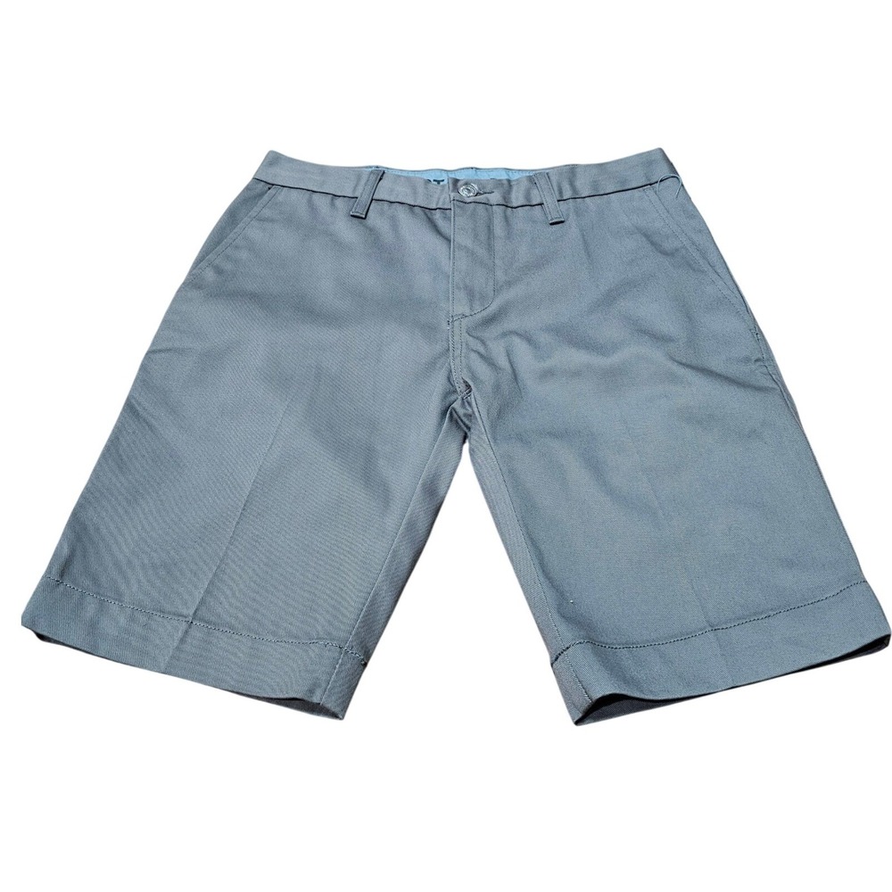 Levis Sta-Prest‎ Shorts Mens 28 Gray Twill Non-Denim Chino